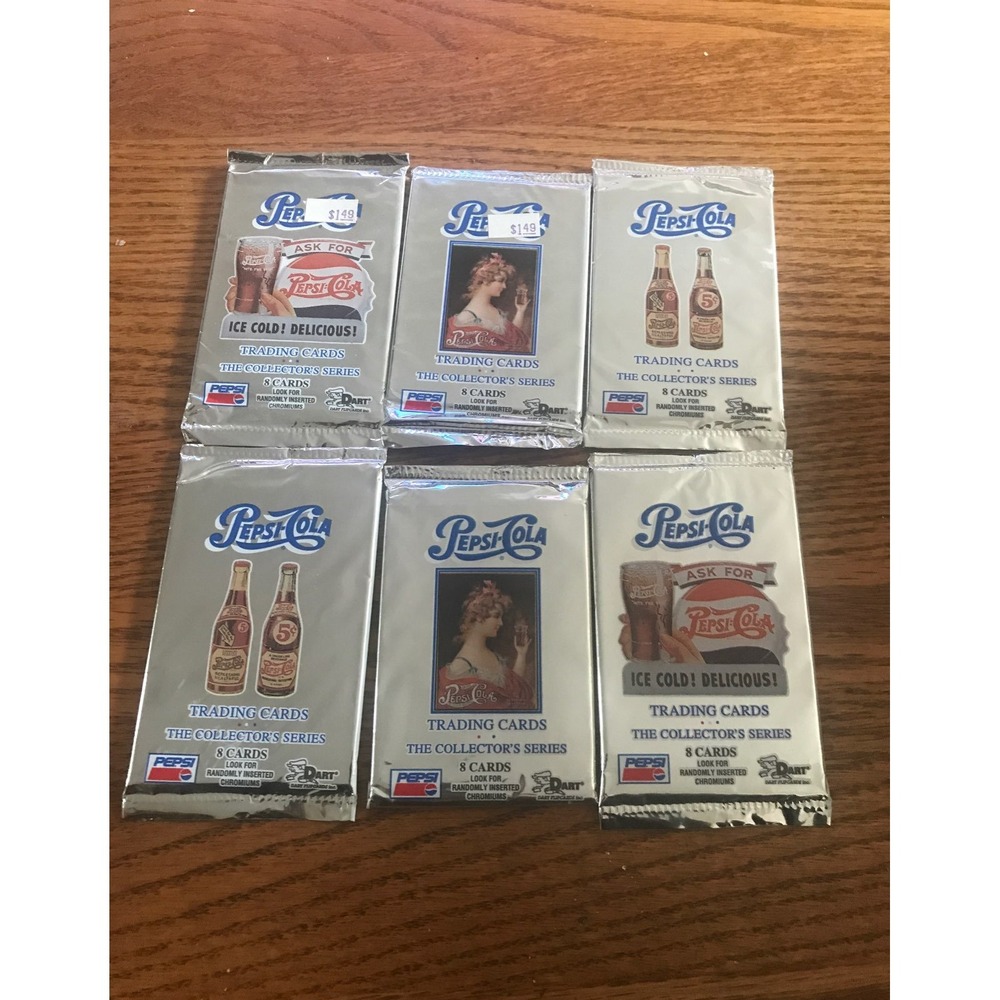 Pepsi cola vintage trading cards
